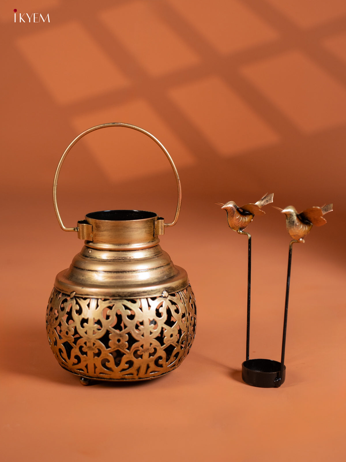 Metal Spin Lota Bird T-Light - Small - KG01143