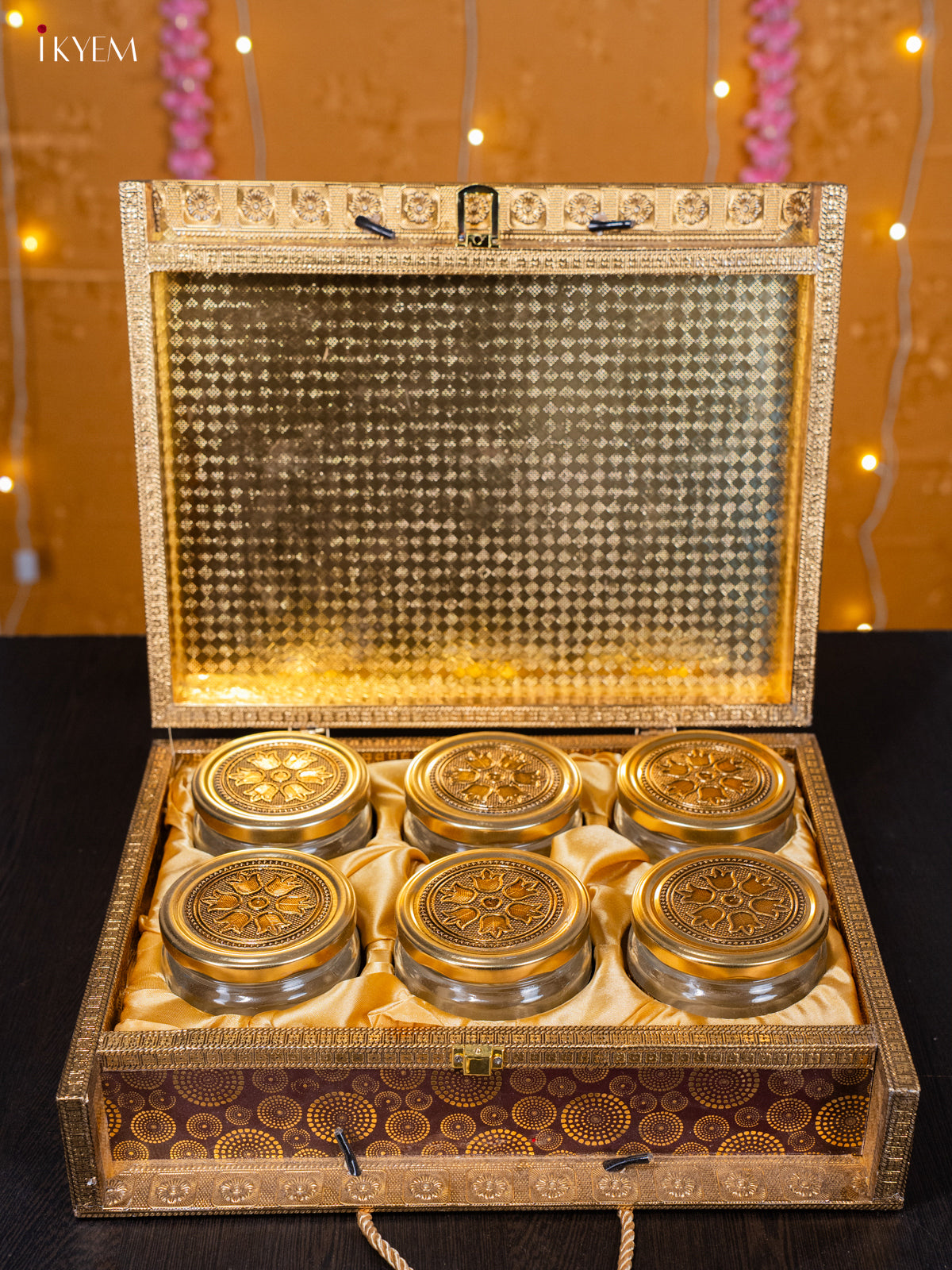Gift Box with 6 Jar - Peacock-2
