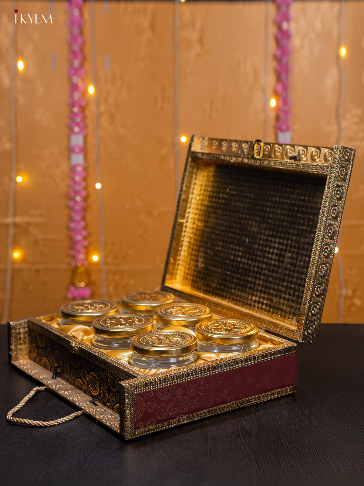 Gift Box with 6 Jar - Peacock -5