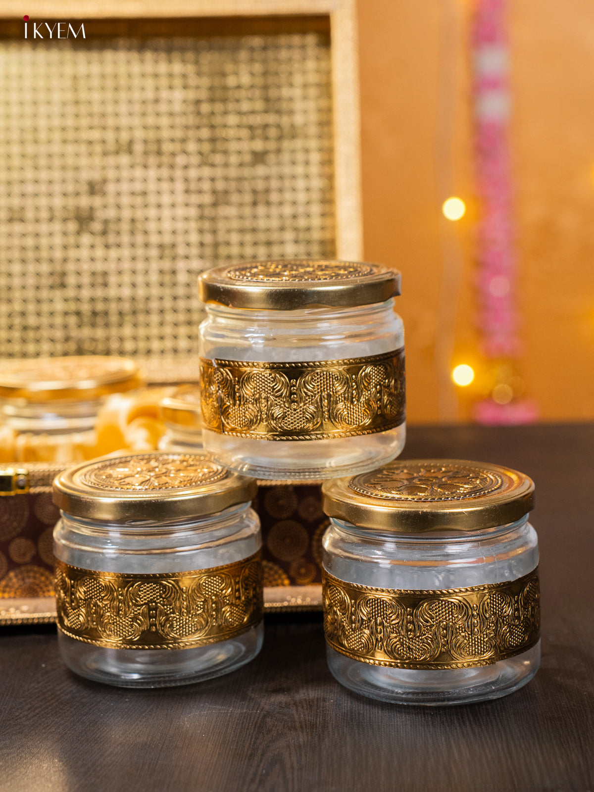 Gift Box with 6 Jar - Peacock -3