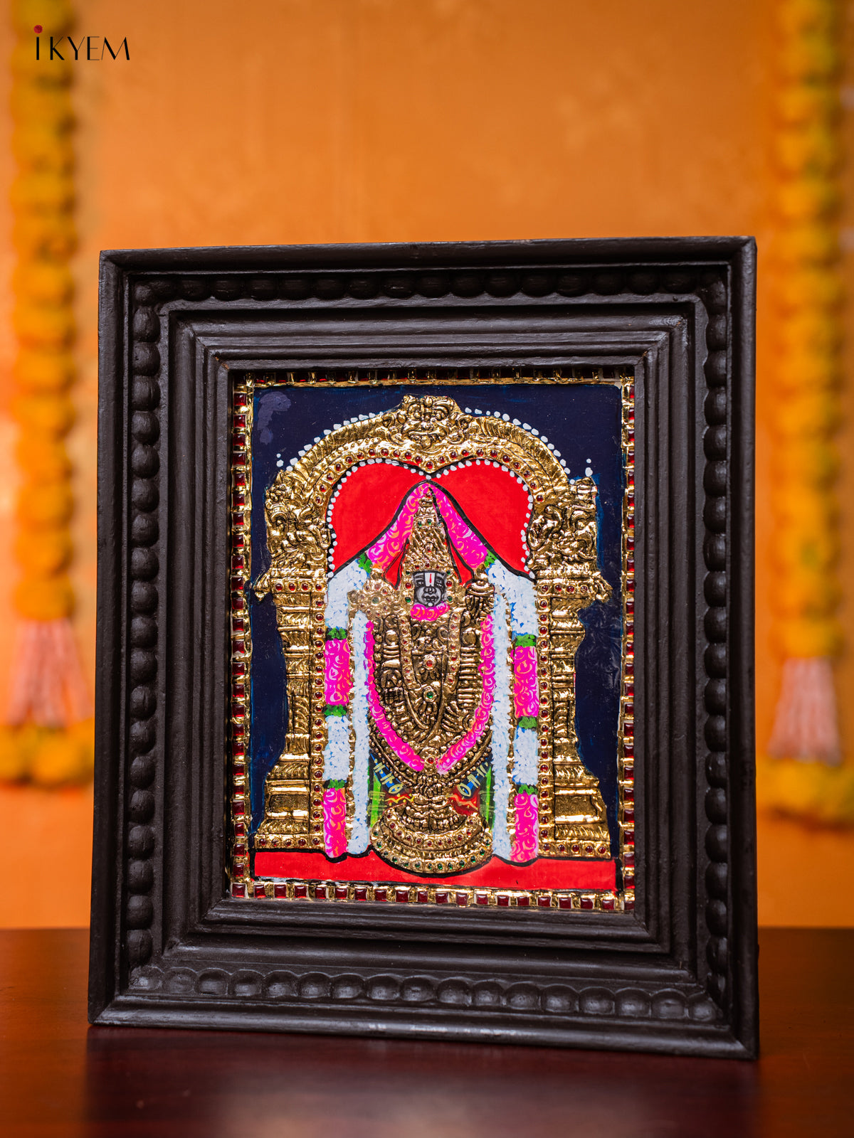 Exquisite Lord Balaji Tanjore painting 1