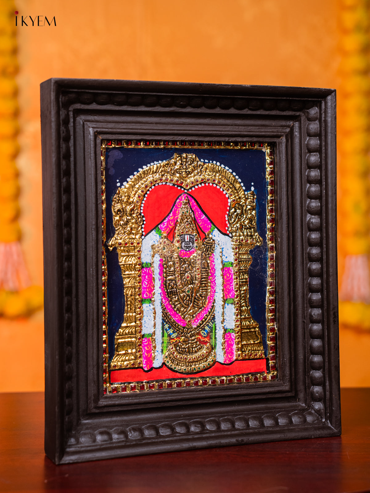 Exquisite Lord Balaji Tanjore painting 3