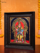 Divine Lord Murugan Thanjavur painting 4