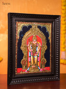 Artistic Lord Murugar Thanjavur painting 2