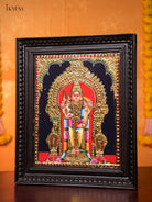 Artistic Lord Murugar Thanjavur painting 5