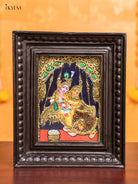 Elegant Radha Krishna Tanjore Painting  