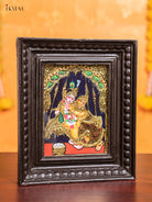 Elegant Radha Krishna Tanjore Painting  1