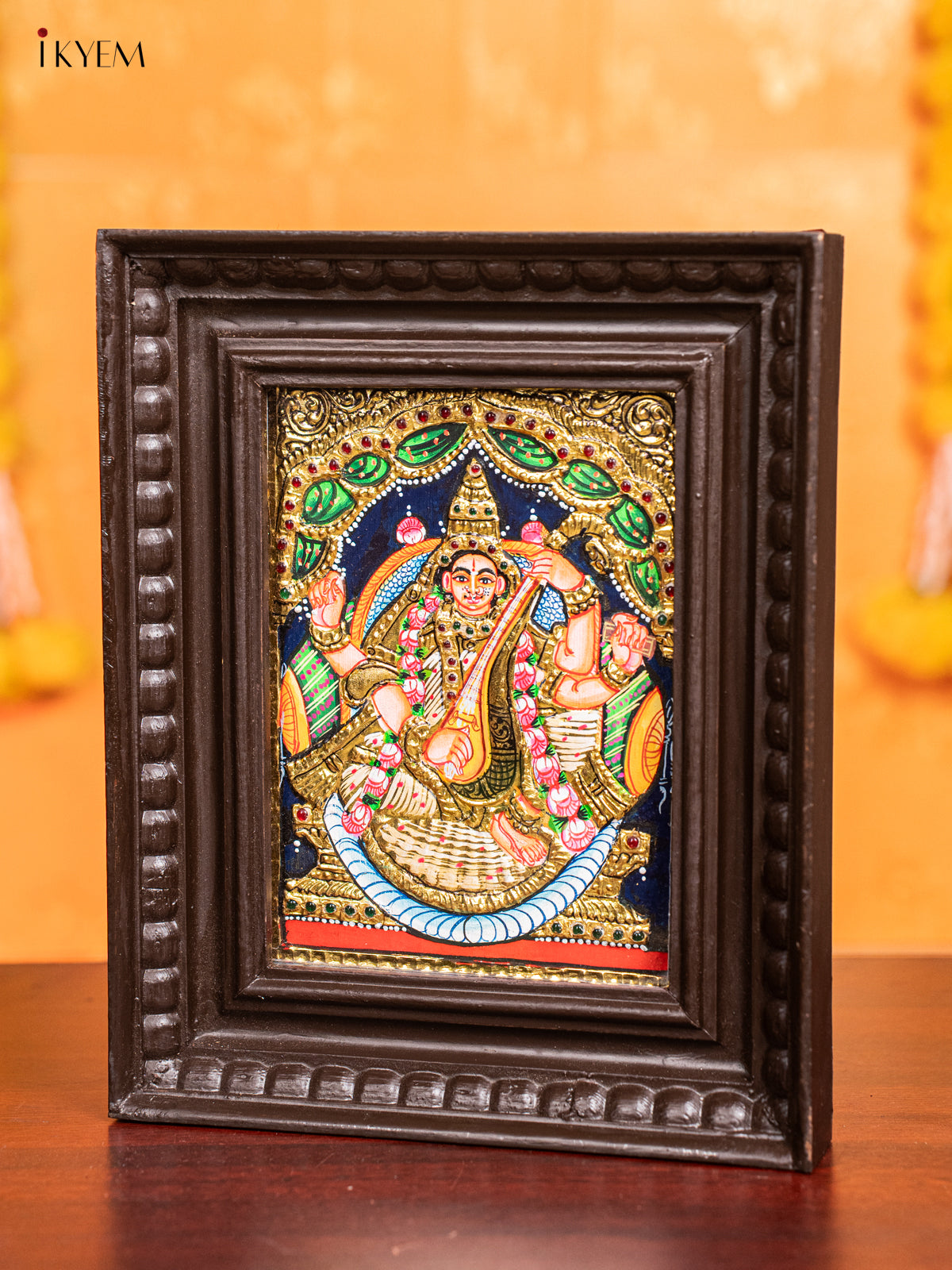 Saraswathi Tanjore Painting  3