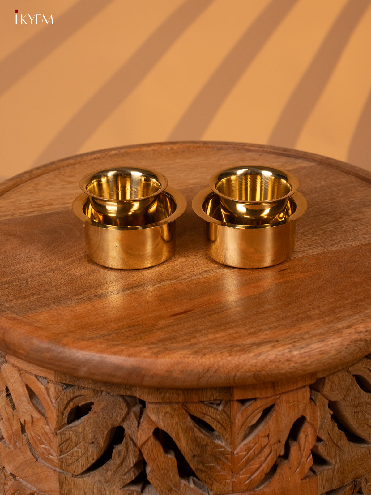 Brass Dabara Set of 2 - KK26128
