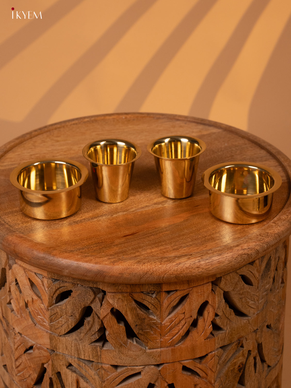 Brass Dabara Set of 2 - KK26128