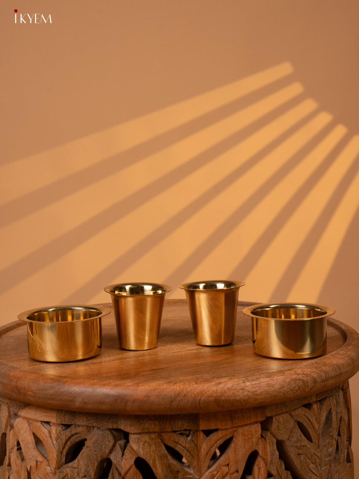 Brass Dabara Set of 2 - KK26128