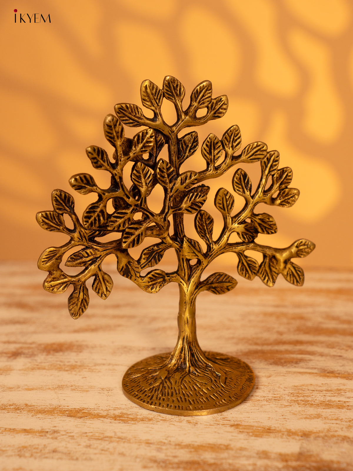 Brass Kalpavriksha Tree - 6.5 Inch- KK26160