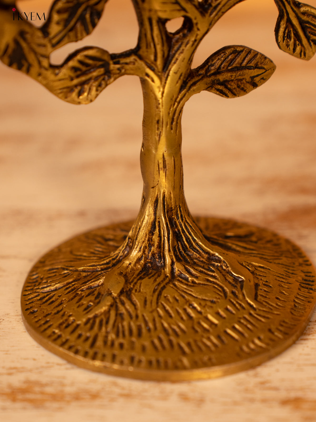 Brass Kalpavriksha Tree - 6.5 Inch- KK26160