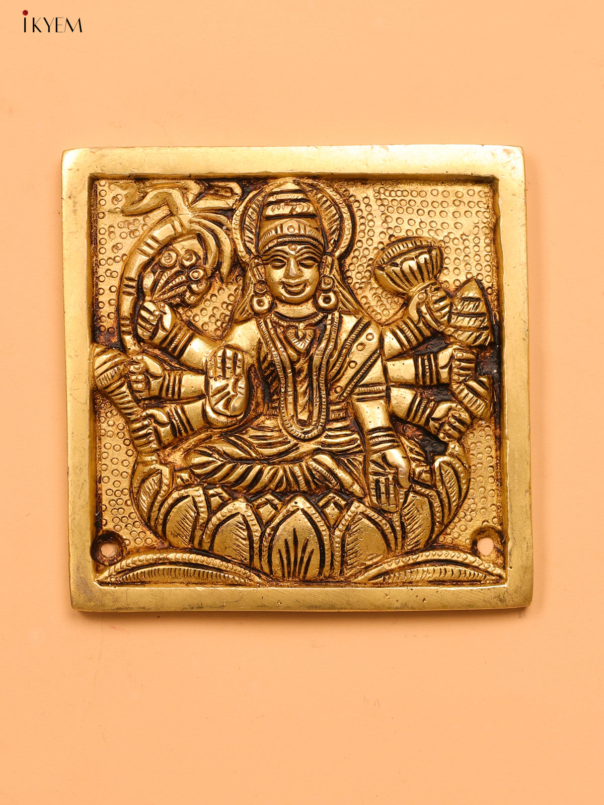Brass Ashtalakshmi Wall Hanging (set of 8)- 4 inch - KK26167