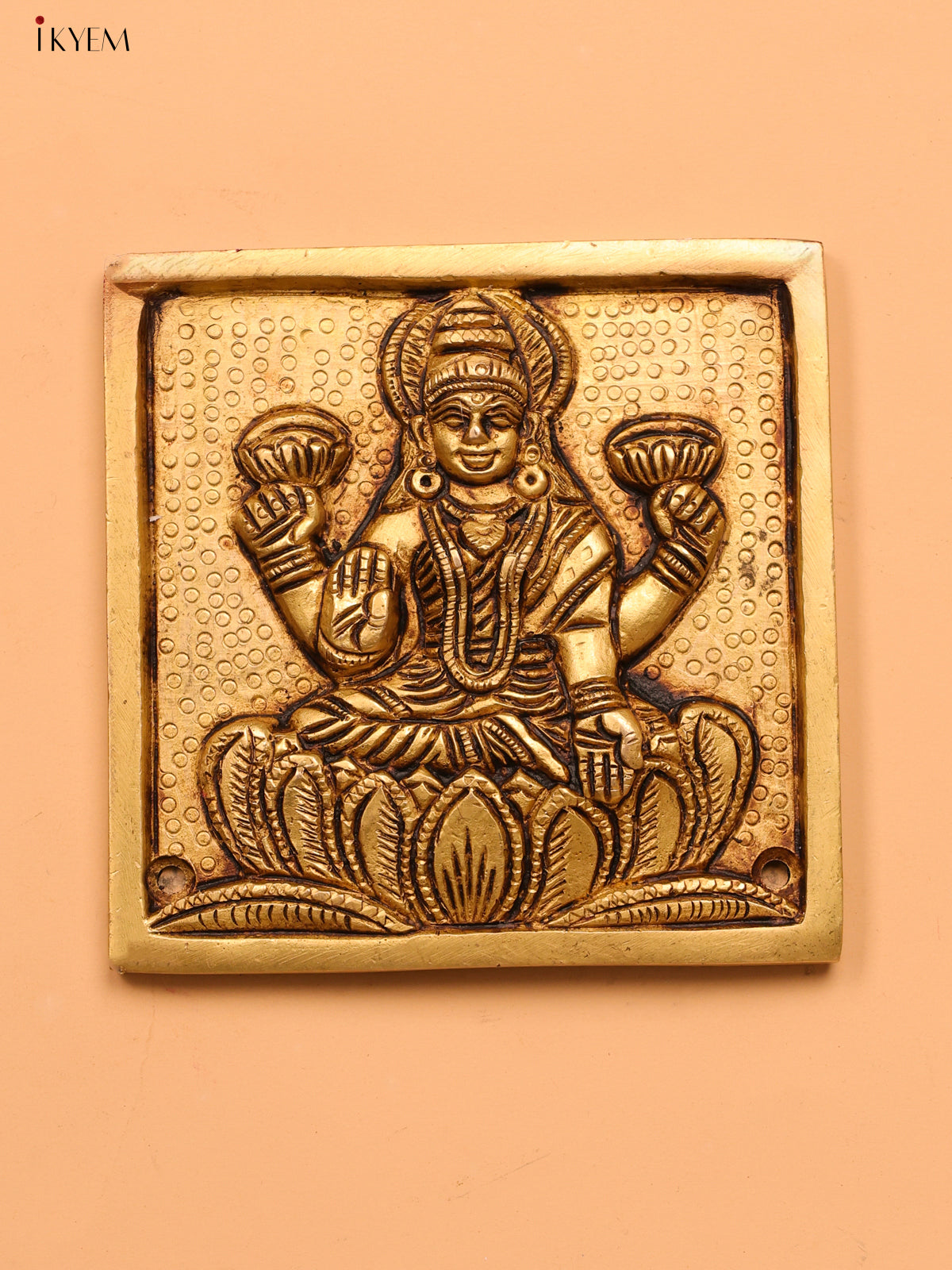 Brass Ashtalakshmi Wall Hanging (set of 8)- 4 inch - KK26167