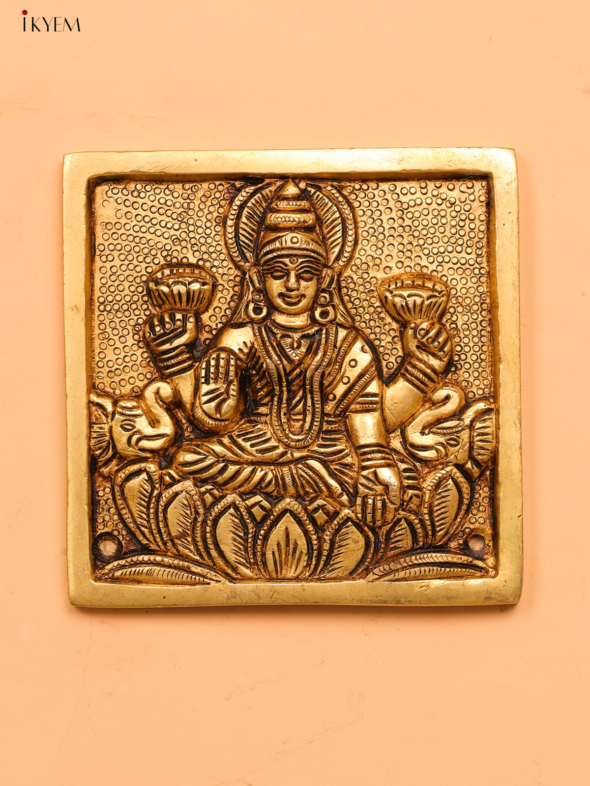 Brass Ashtalakshmi Wall Hanging (set of 8)- 4 inch - KK26167