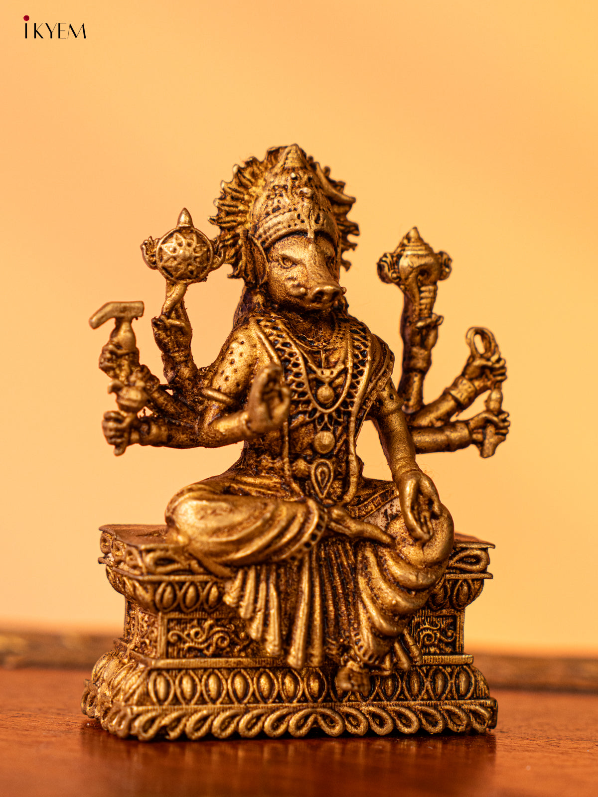Brass Varahi Idol (Small) - 2.5 Inch- KK26195