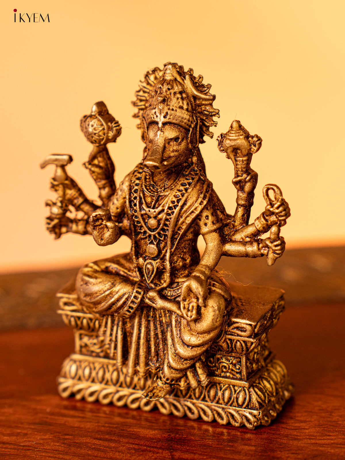Brass Varahi Idol (Small) - 2.5 Inch- KK26195
