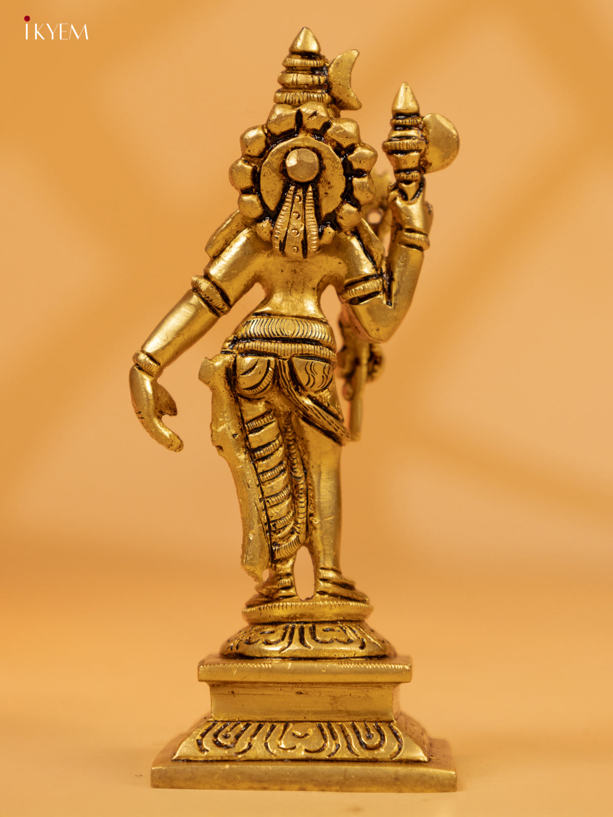 Brass Siva Sakthi Idol - 6 Inch- KK26207