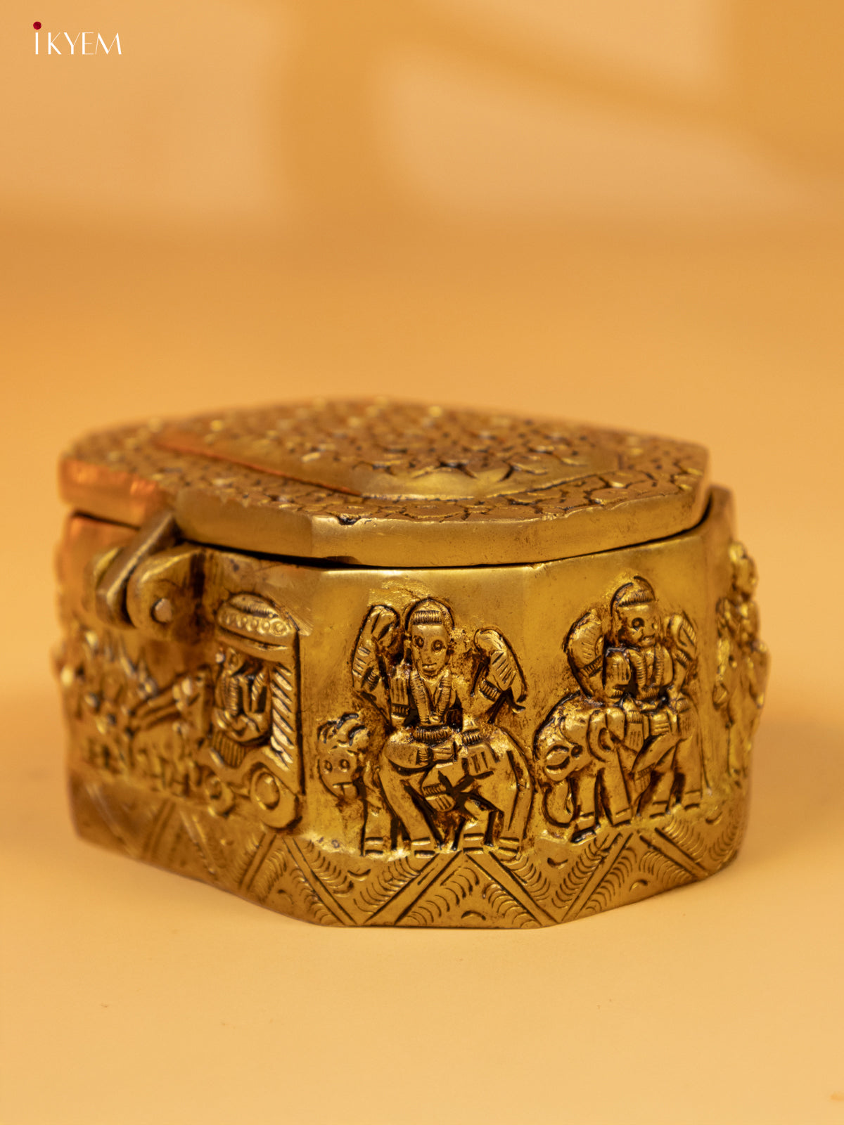 Brass Navagraha Box- KK26211