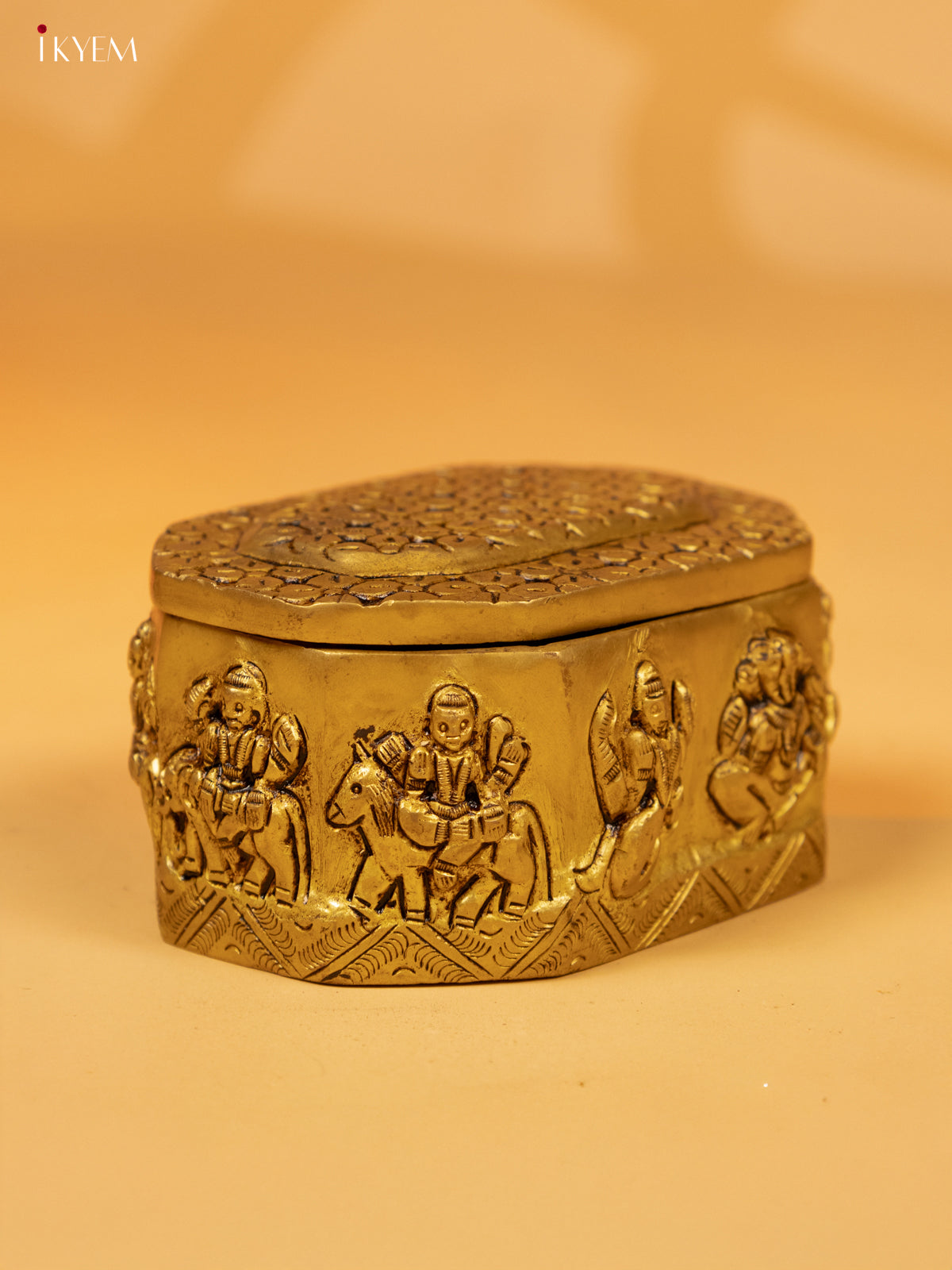 Brass Navagraha Box- KK26211