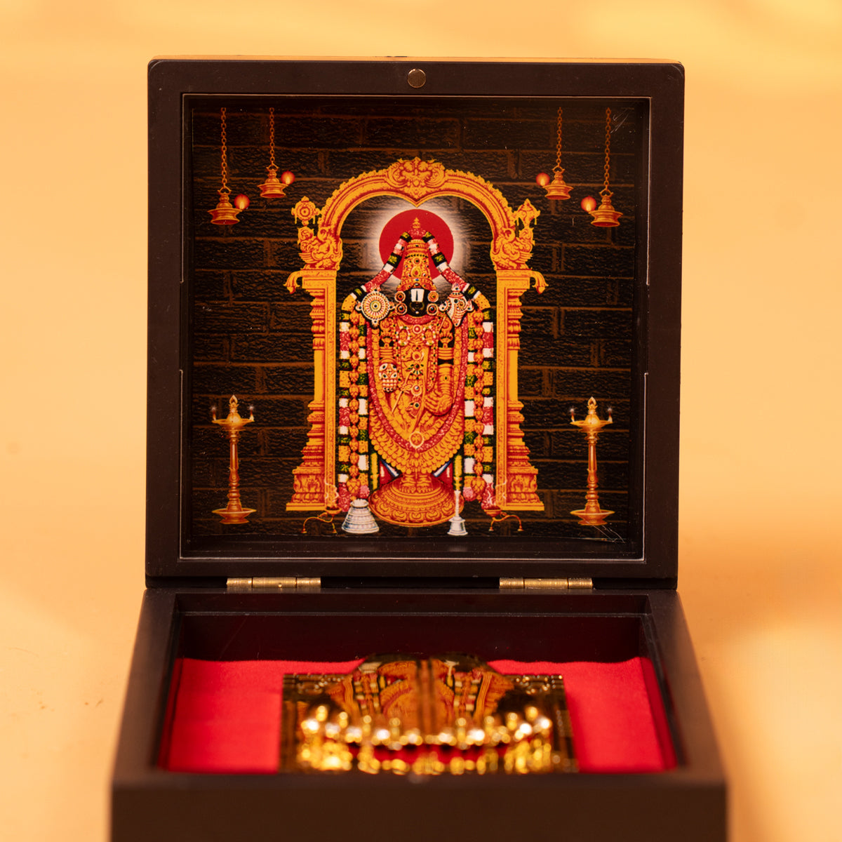 Paduka Box - Lord Balaji (4.5×4.5) Inch- KK26228 – Ikyem