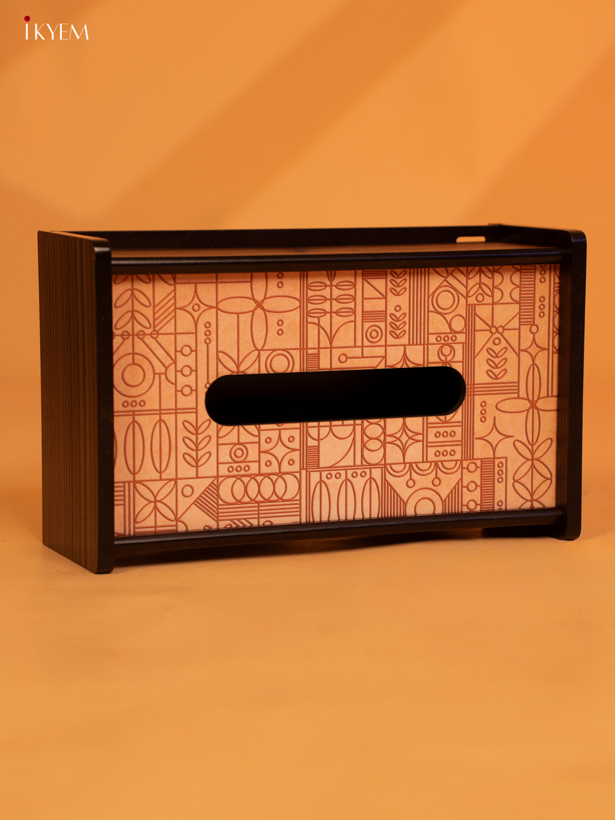 Line Art Wooden- Tissue Holder (9×5) Inch- KL18141