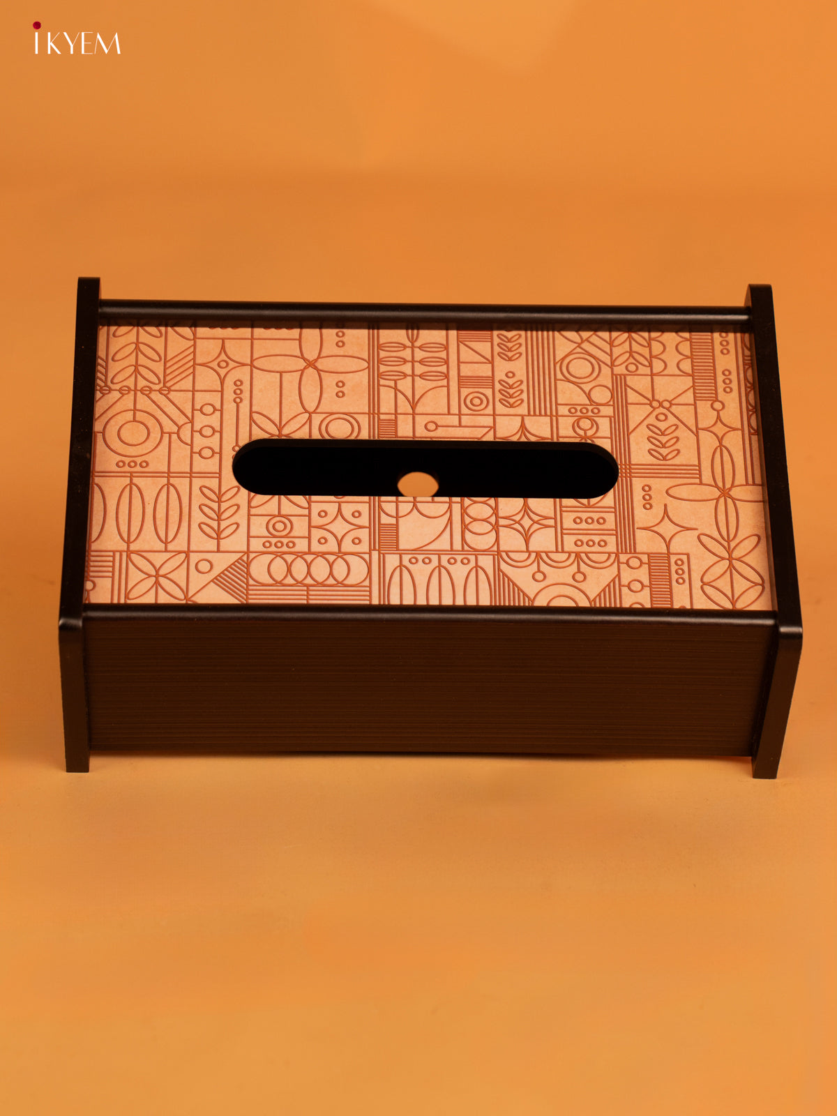Line Art Wooden- Tissue Holder (9×5) Inch- KL18141