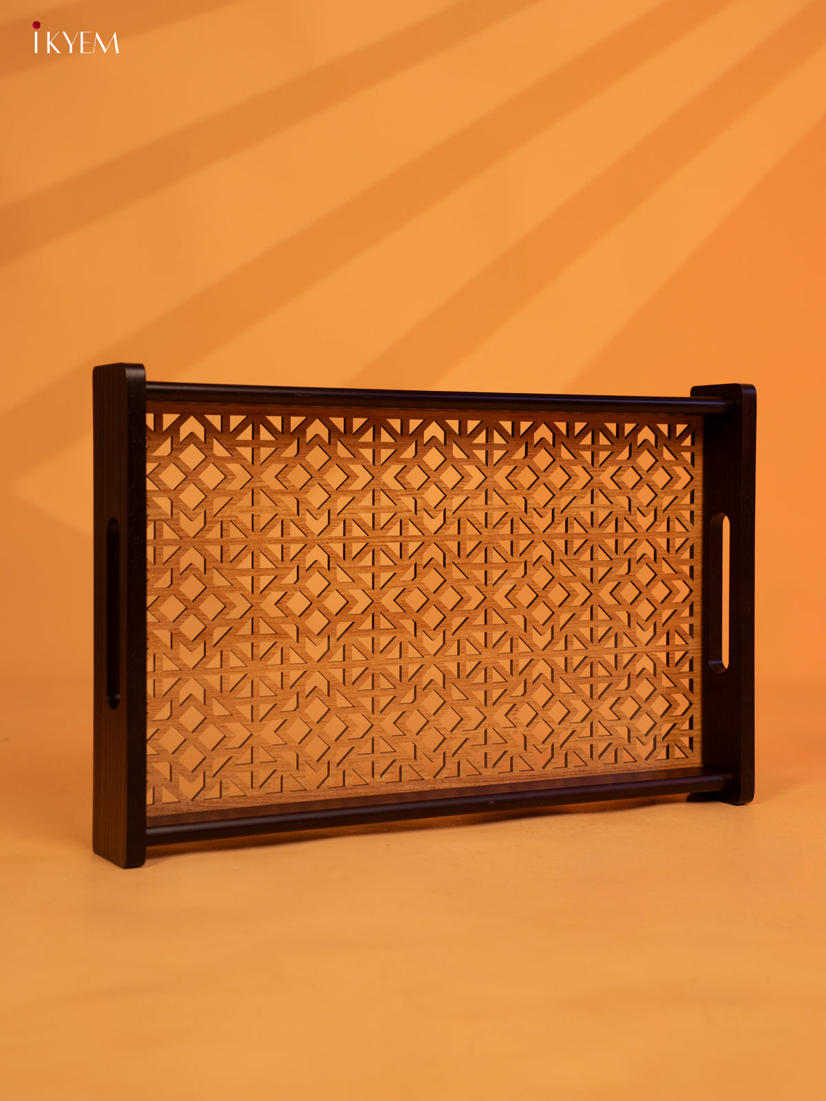 Geometric Wooden- Laser Tray small - (8×14)- KL18143