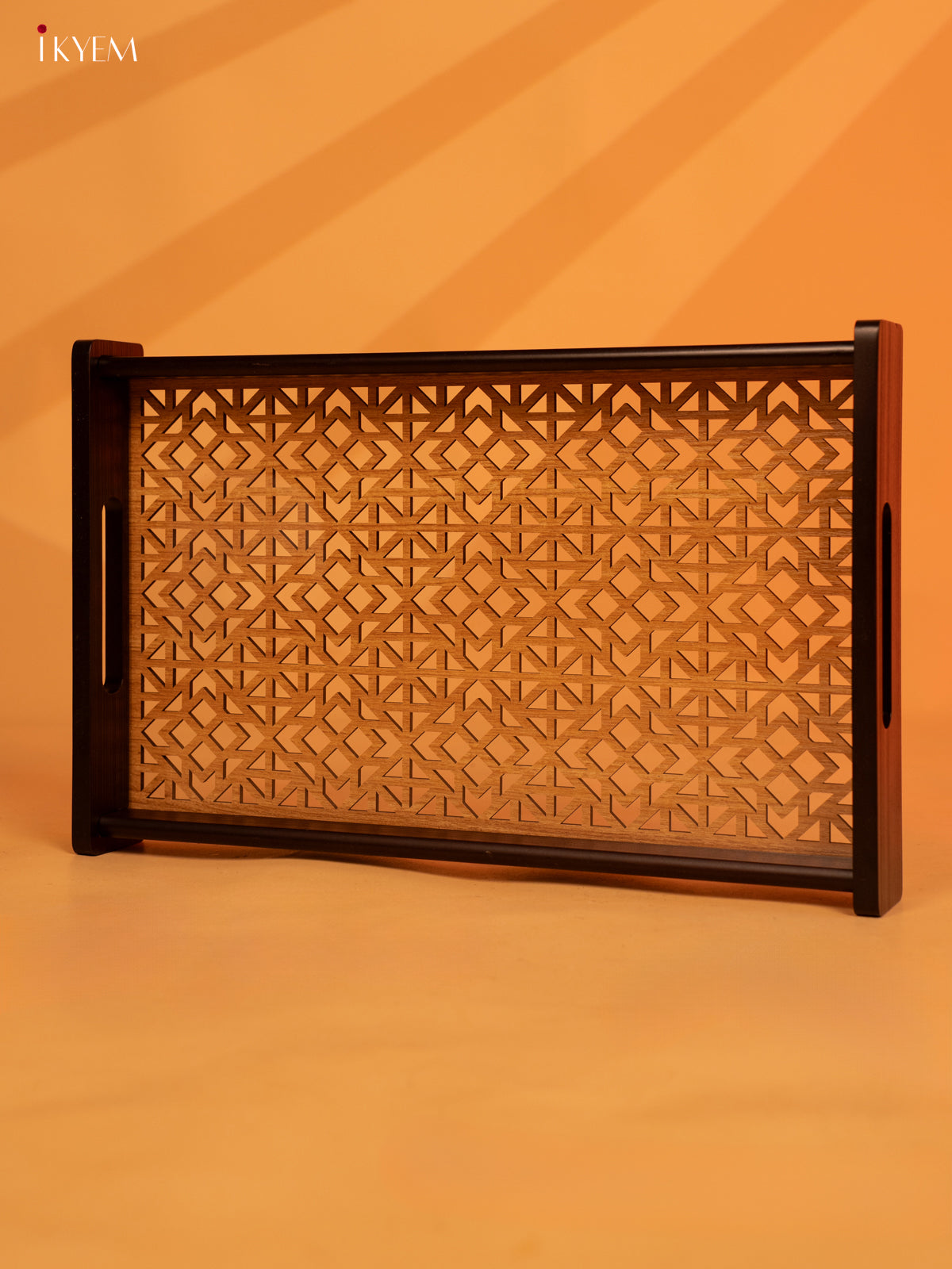 Geometric Wooden- Laser Tray small - (8×14)- KL18143