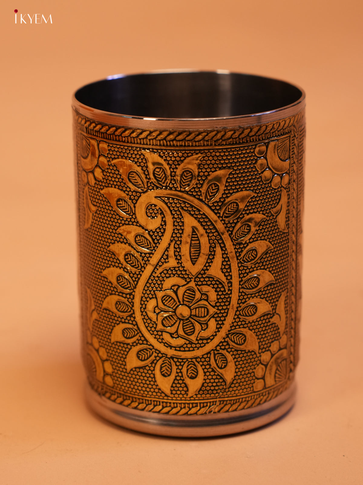 Gold Oxidized Glass 4 Inch- KL31119