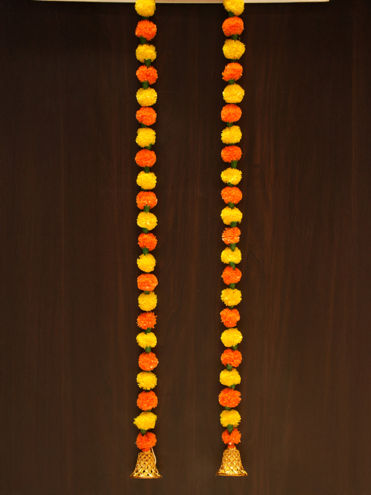 Artificial Marigold Flower Thoran - 34 Inch- KL31128