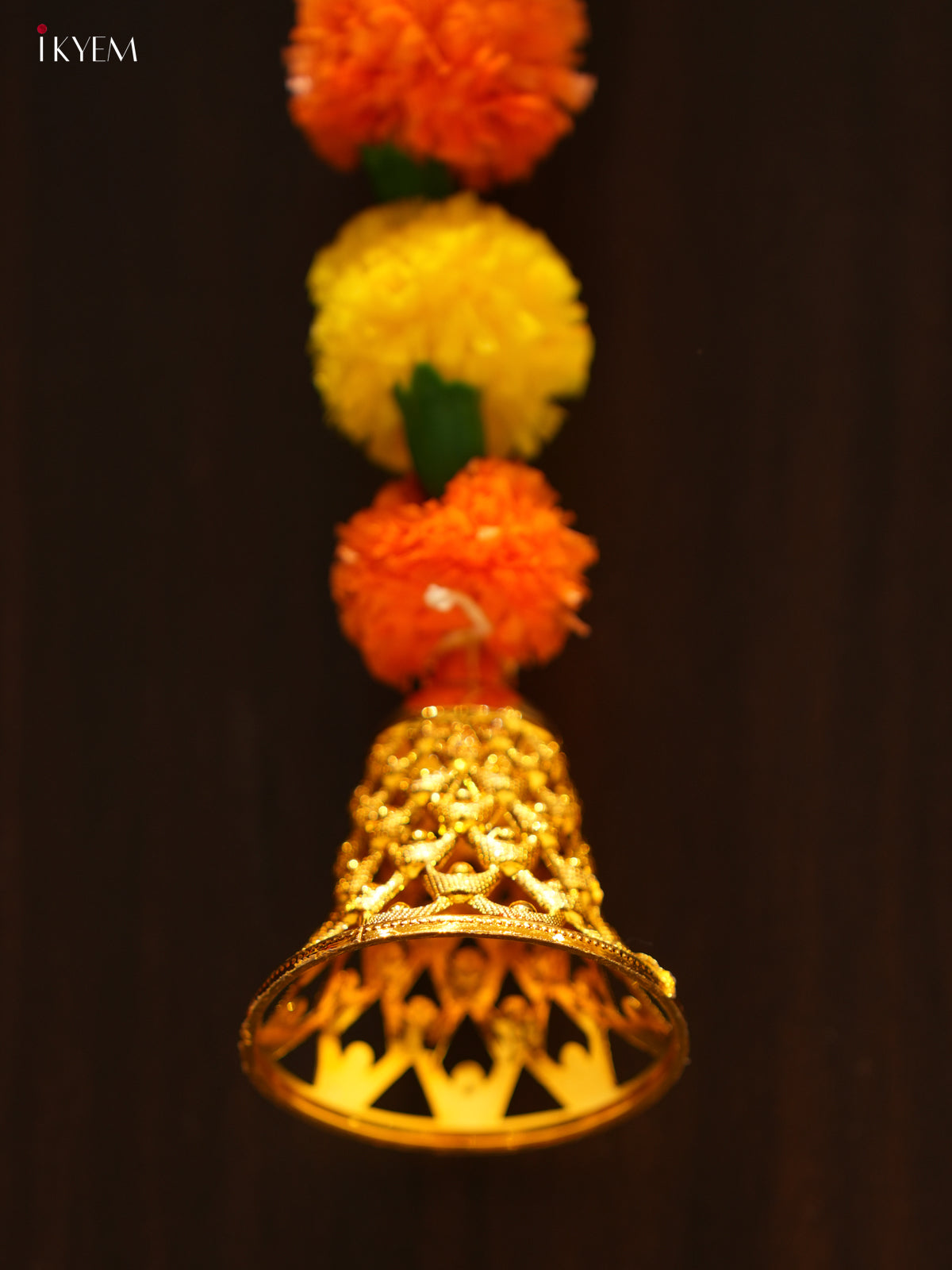 Artificial Marigold Flower Thoran - 34 Inch- KL31128