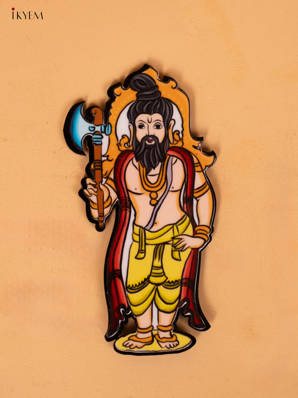 Lord Vishnu's Dasavatharam Printed Fridge Magnet -8