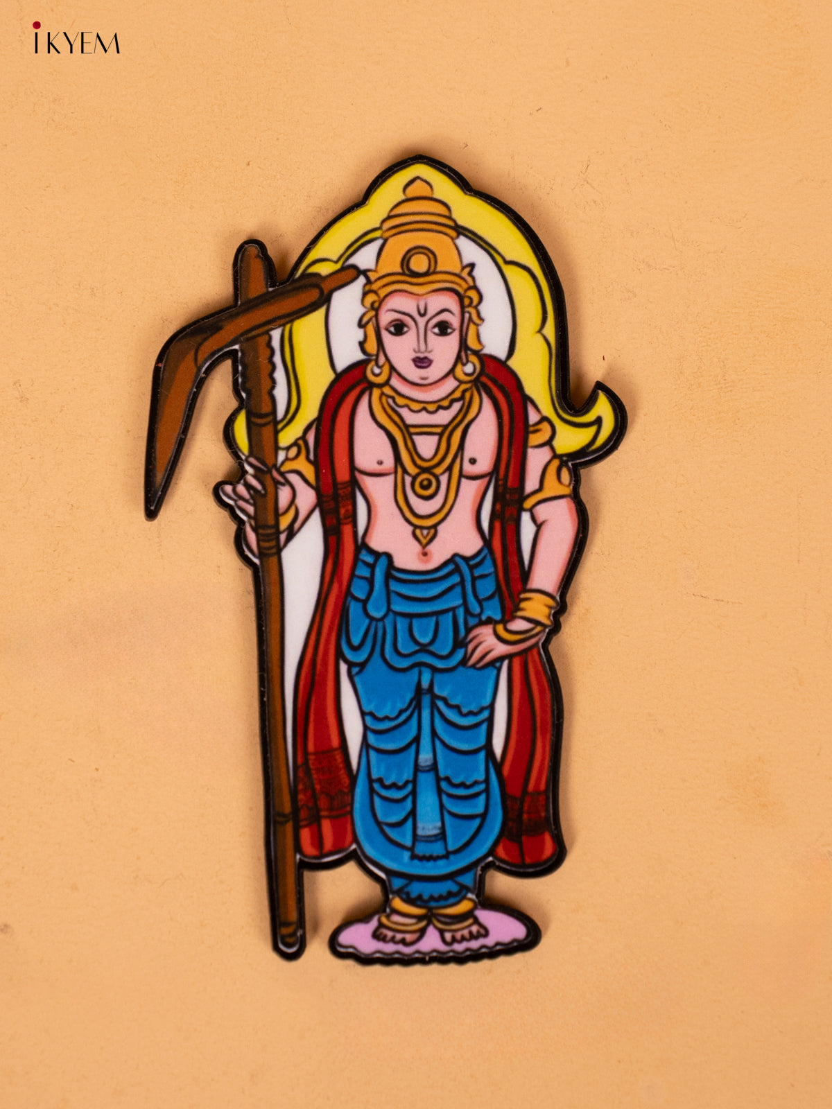 Lord Vishnu's Dasavatharam Printed Fridge Magnet -9