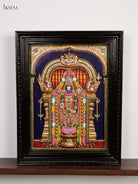 Magnificent Lord Tirupati Balaji Thanjavur Painting 