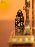 Majestic 3.5 Inch Antique Gold Plated Ram Dharbar Idol 3