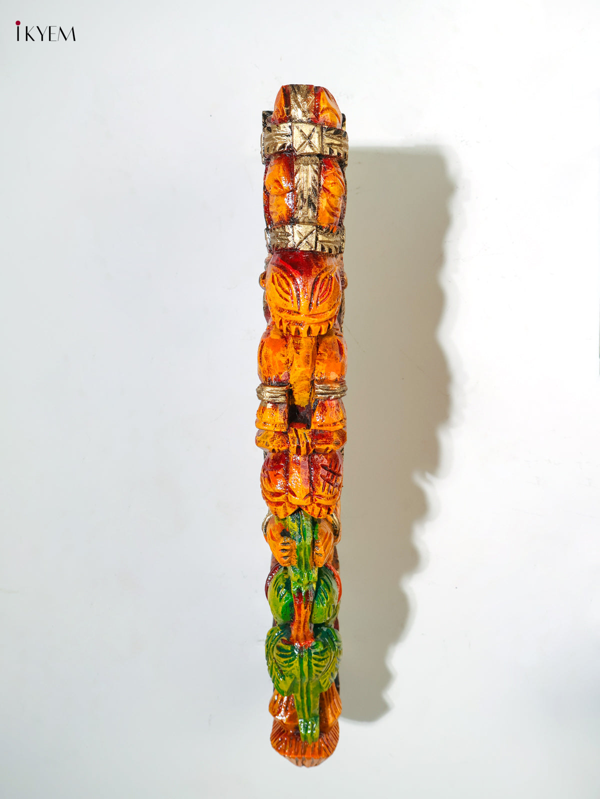 Majestic Hand Painted Wooden Horse & Rider Wall Bracket Set 2