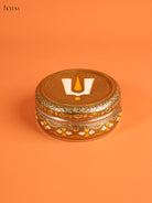 Meenakari Kitchen Storage Box With Namam Design Lid 