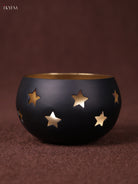 Modern Metal Star Designed T Light Candle Holder 1