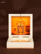 Paduka Box With Tirupati Balaji Picture & Footprint