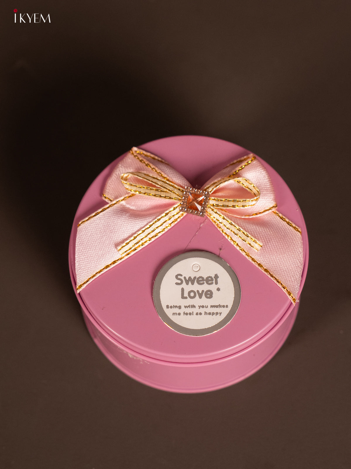 Pretty Baby Pink Round Gift Box 