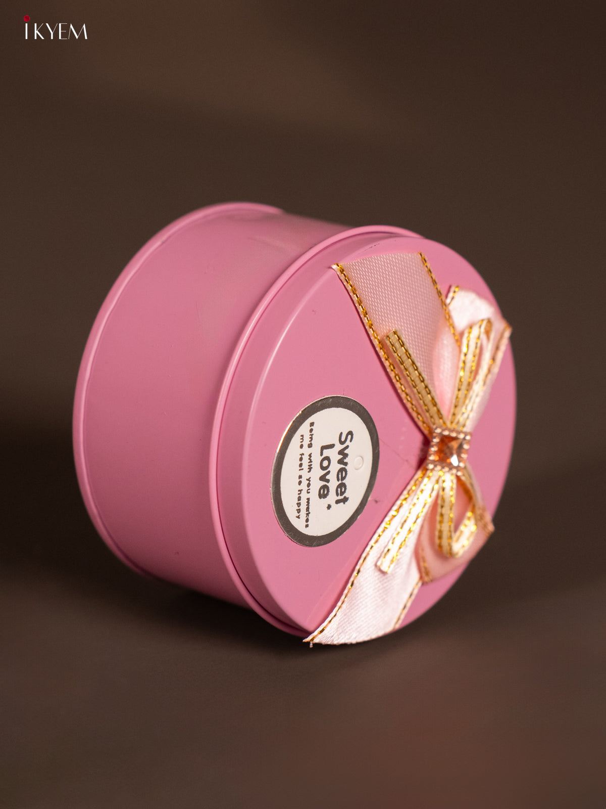 Pretty Baby Pink Round Gift Box 3