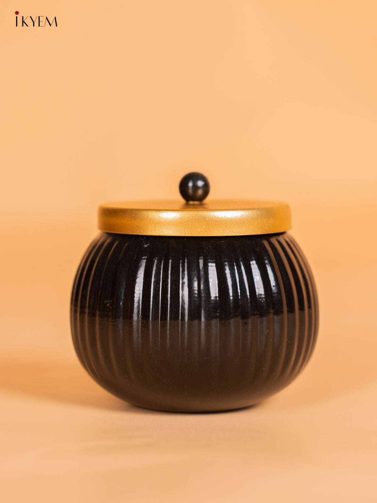 Stunning 3.5 Inch Metal Storage Box In Black 1