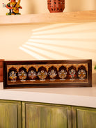 Stunning Ashtalakshmi Mysore Rosewood Inlay 3D Panel 1