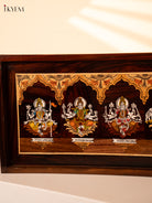 Stunning Ashtalakshmi Mysore Rosewood Inlay 3D Panel 2