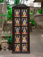 Stunning Dasavatharam Handmade Tanjore Painting