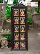 Stunning Dasavatharam Handmade Tanjore Painting 5
