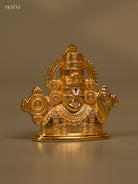Stunning Gold Plated Lord Tirupati Balaji 3