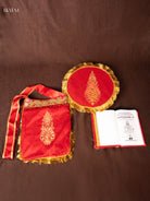 Stunning Red & Gold Kasi Yatra Set 1
